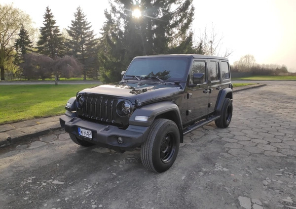 Jeep Wrangler cena 179000 przebieg: 43000, rok produkcji 2021 z Marki małe 301